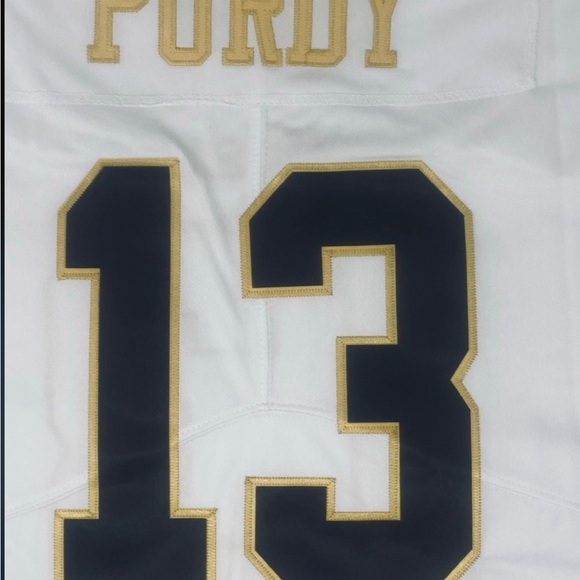 NWT BROCK PURDY MEDUIM NFL PLAYERS WHITE & GOLD SPECIAL EDITION 49ERS 75t… - Picture 13 of 13